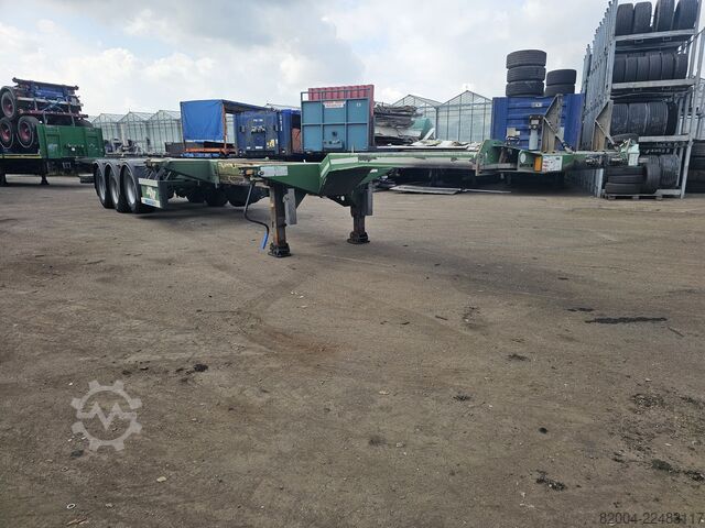 Konténerszállítás D-TEC VCC-01 FLEXITRAILER/ALL CONNECTIONS/ APK/TUV 23...