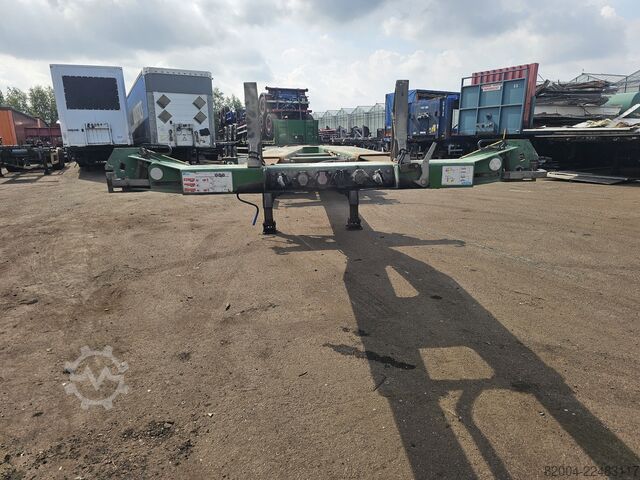 Konténerszállítás D-TEC VCC-01 FLEXITRAILER/ALL CONNECTIONS/ APK/TUV 23...
