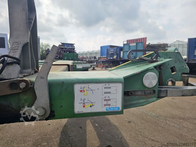 Konténerszállítás D-TEC VCC-01 FLEXITRAILER/ALL CONNECTIONS/ APK/TUV 23...