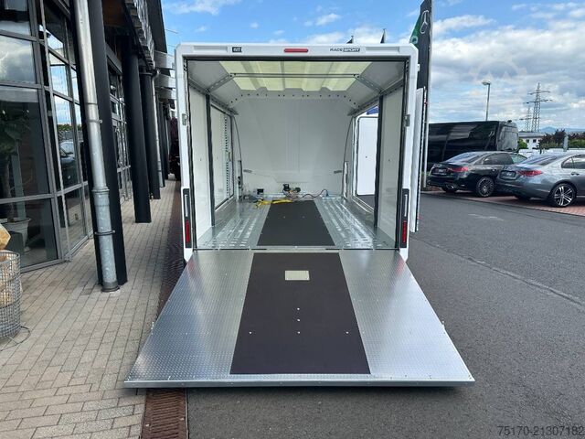 Biltransport skåpbil Brian James Trailers Race Sport Länge: 5,03 m / 3.000 kg / NEU