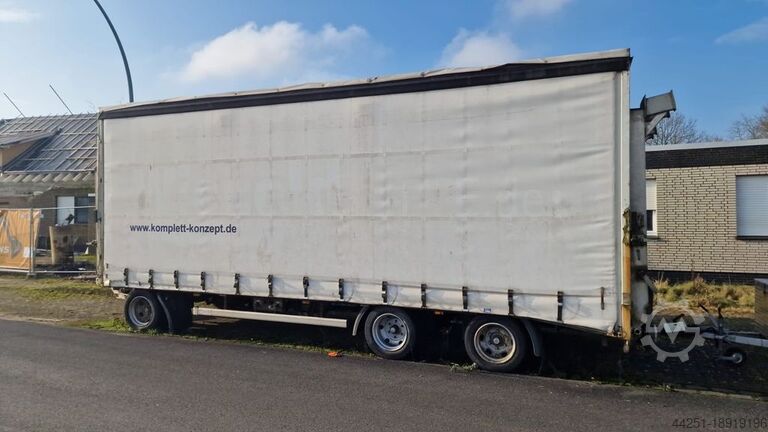 3-Achs Planenanhänger mit 2x Rampen BFR Wisskirchen PLS315