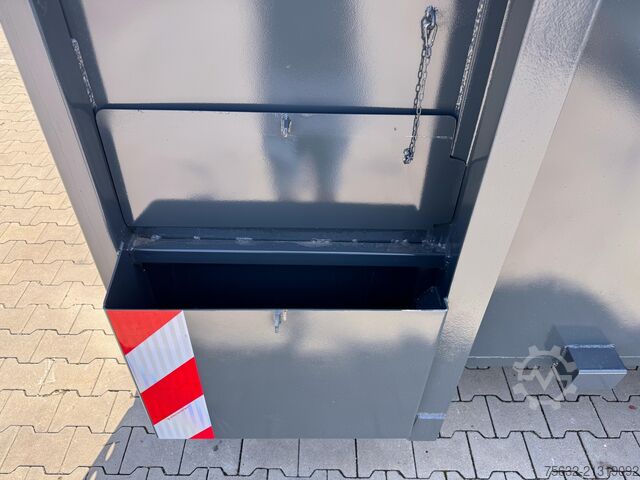 6m kroghejsekontainer / lavlæssende anhænger Hitta 6m Abrollplattform HAP60SP