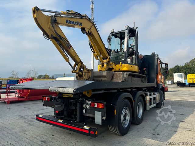 6m kroghejsekontainer / lavlæssende anhænger Hitta 6m Abrollplattform HAP60SP