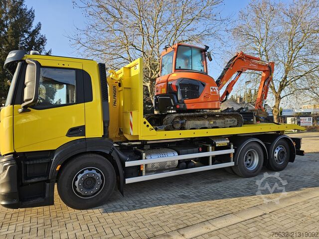 6m kroghejsekontainer / lavlæssende anhænger Hitta 6m Abrollplattform HAP60SP