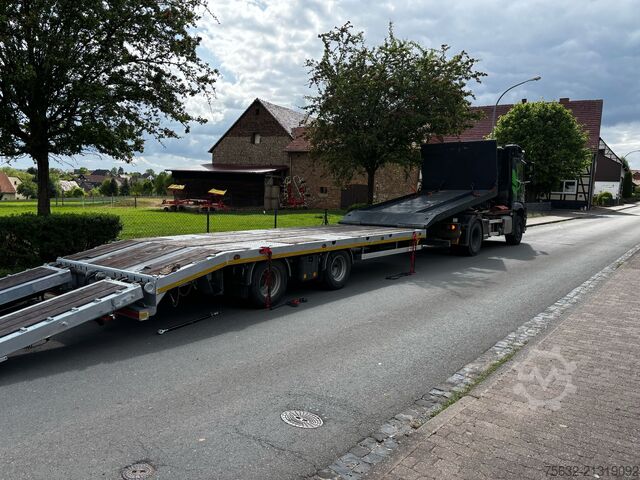 6m kroghejsekontainer / lavlæssende anhænger Hitta 6m Abrollplattform HAP60SP