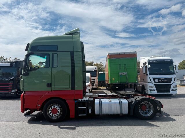 Cap tractor voluminos MAN TGX 18.460 XXL LLS-U 2 TANKS STANDKLIMA