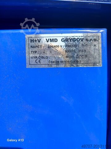 Four industriel VMD GRYGOV TKS 300 °C HV VMD GRYGOV TKS 080 300°C drying oven