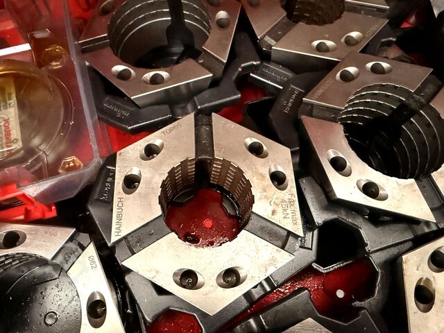 Workshop trolley with contents METEC nan