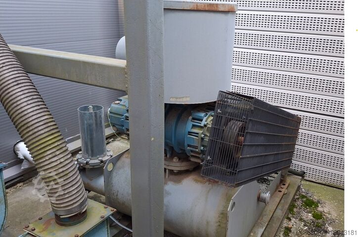 Aluminium bulksilo's, 4 x 25000 l.