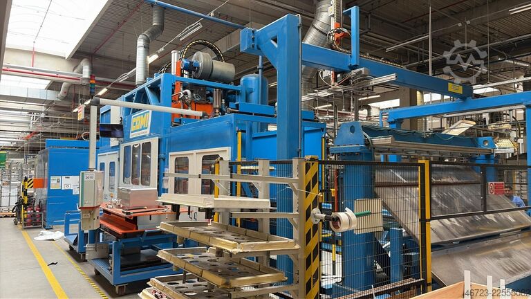 Termoformningsmaskin COMI BL 2200x900x600-NG-EL-PF-DX
