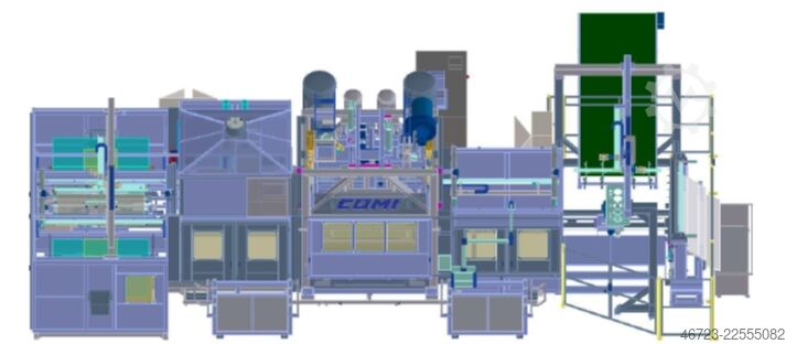 Termoformningsmaskin COMI BL 2200x900x600-NG-EL-PF-DX