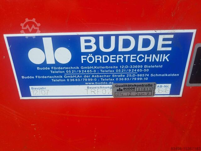 Pokretna traka FAM CALIAN BUDDE TELESKOP ROLLENBAHN