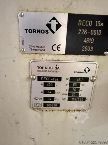 BRUGT CNC-DREJEBÆNK FABR. TORNOS-BECHLER, MODEL DECO 2000-13A TORNOS-BECHLER DECO 2000-10A