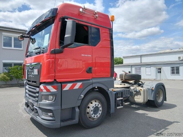 Standard trækkerunit MAN TGX 18.470 BL Kipphydraulik Retarder Alu