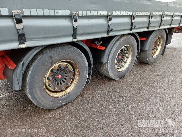 Semi-remorque bâchée Berger Curtainsider Mega