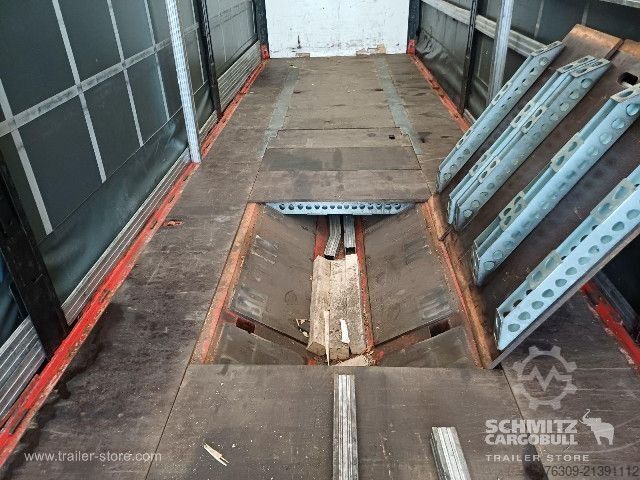 Semi-remorque bâchée Berger Curtainsider Mega