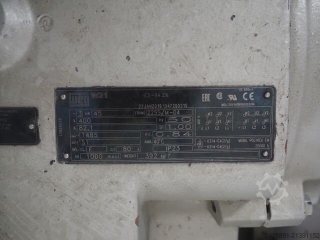 Compressore frigorifero a pistone Sabroe SMC 112 L