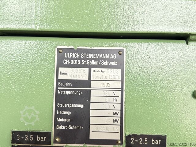 Mašina za mlevenje širokog kaiša Steinemann OSUS-Novella-Asym 130K