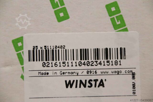 Stik 25 stk. Wago Winsta ECBT2