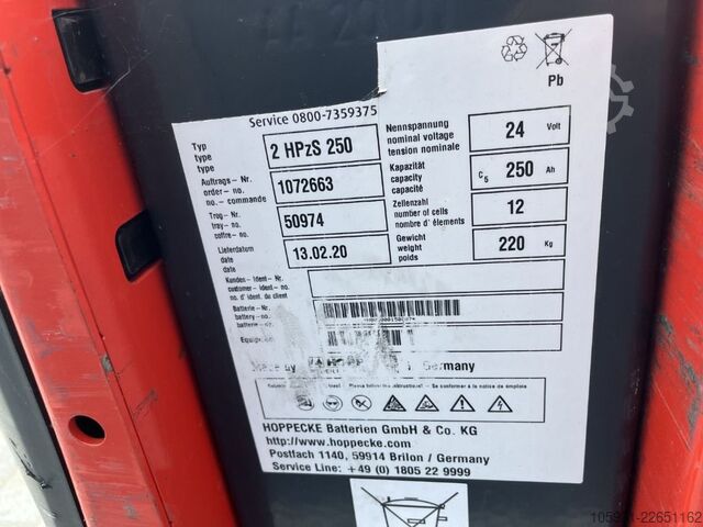 χειροκίνητο παλετοφόρο Linde T16