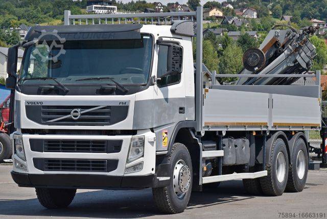 Truck mounted crane VOLVO FM 370 * HIAB 166 ES - 4 HIPRO/FUNK * 6x4
