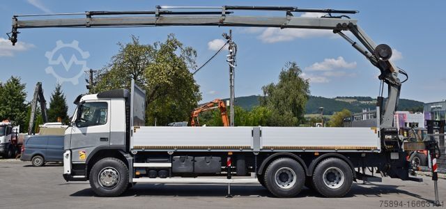 Truck mounted crane VOLVO FM 370 * HIAB 166 ES - 4 HIPRO/FUNK * 6x4