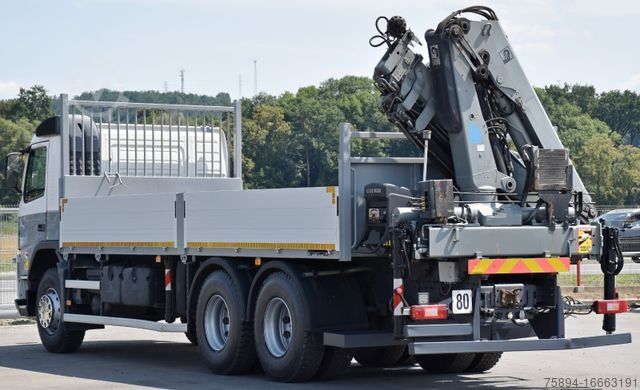 Truck mounted crane VOLVO FM 370 * HIAB 166 ES - 4 HIPRO/FUNK * 6x4