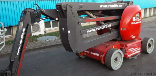 Hoogwerker zelfrijdend Manitou 150 AETJ-C 3D Gelenkteleskopbühne Elektro 15m Arbe