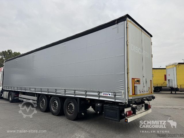 Auflieger mit Pritsche & Plane Schmitz Cargobull Curtainsider Standard
