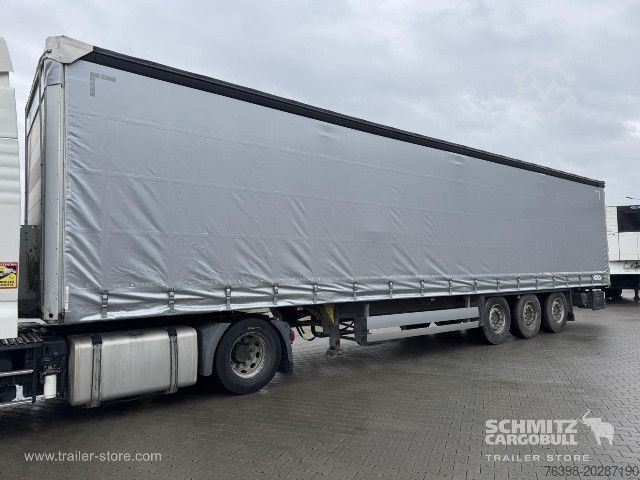 Auflieger mit Pritsche & Plane Schmitz Cargobull Curtainsider Standard