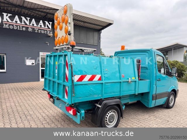 Camión de la basura MERCEDES-BENZ 313 CDI Sprinter II Bertsche Müllwagen Tafel