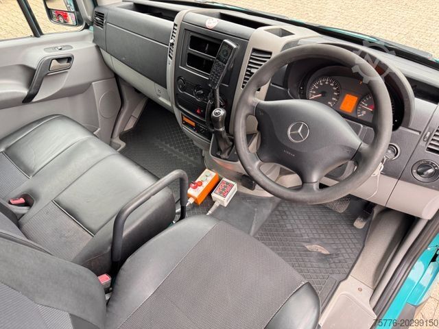 Autospecială de gunoi MERCEDES-BENZ 313 CDI  Sprinter II Bertsche  Müllwagen  Tafel