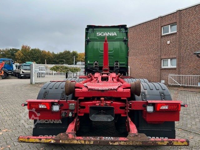 Abrollkipper SCANIA S580 V8 MEILLER Abroller mit Lift+Lenkachse 6x2