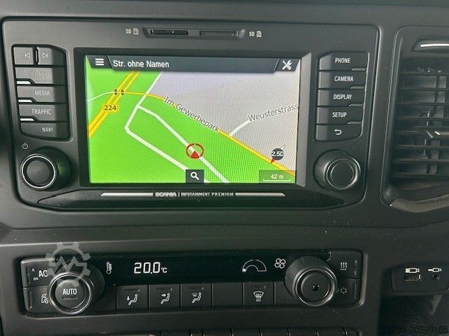 Abrollkipper SCANIA S580 V8 MEILLER Abroller mit Lift+Lenkachse 6x2