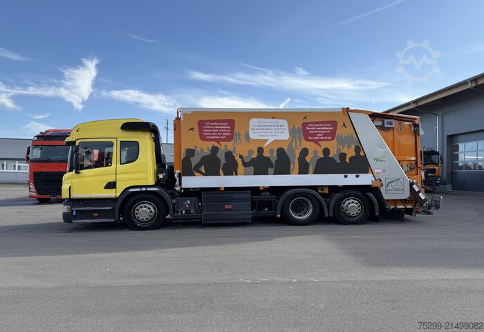 Autospecială de gunoi Scania P310 6x2 CNG Biogas  / Swiss-Vehicle