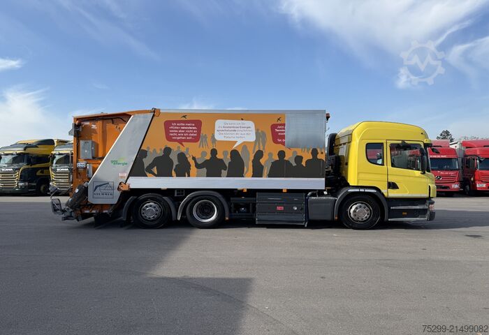 Autospecială de gunoi Scania P310 6x2 CNG Biogas  / Swiss-Vehicle