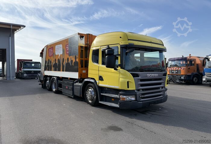 Autospecială de gunoi Scania P310 6x2 CNG Biogas  / Swiss-Vehicle