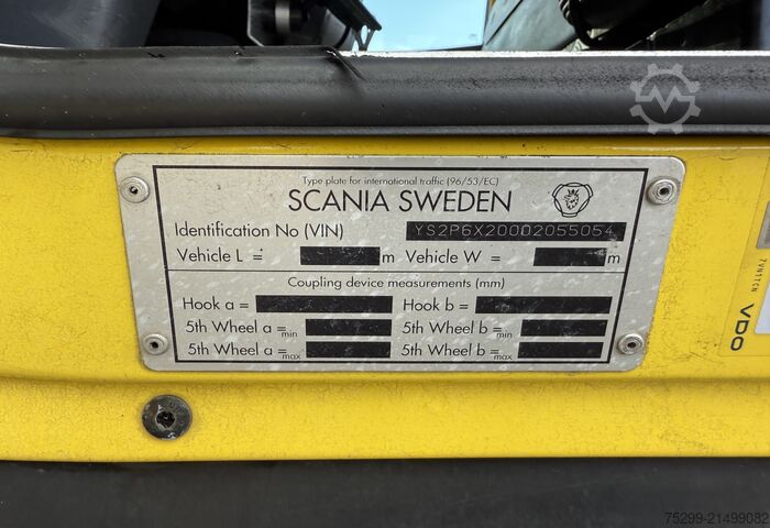 Autospecială de gunoi Scania P310 6x2 CNG Biogas  / Swiss-Vehicle