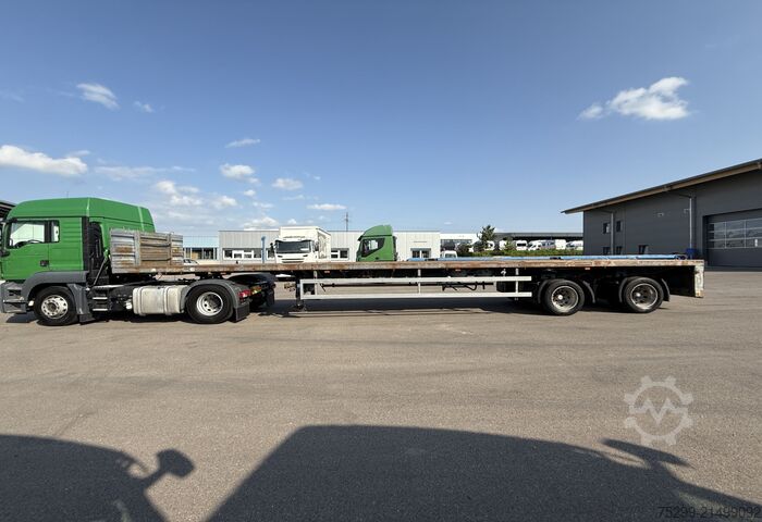 Semiremorcă deschisă Goldhofer Typ SPZ-DI2 Tele / Swiss-Vehicle