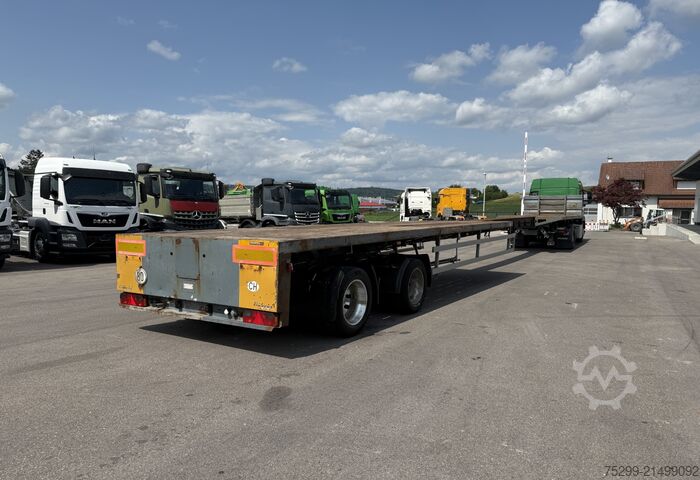 Semiremorcă deschisă Goldhofer Typ SPZ-DI2 Tele / Swiss-Vehicle