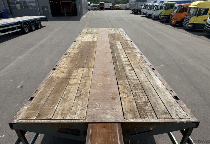 Semiremorcă deschisă Goldhofer Typ SPZ-DI2 Tele / Swiss-Vehicle