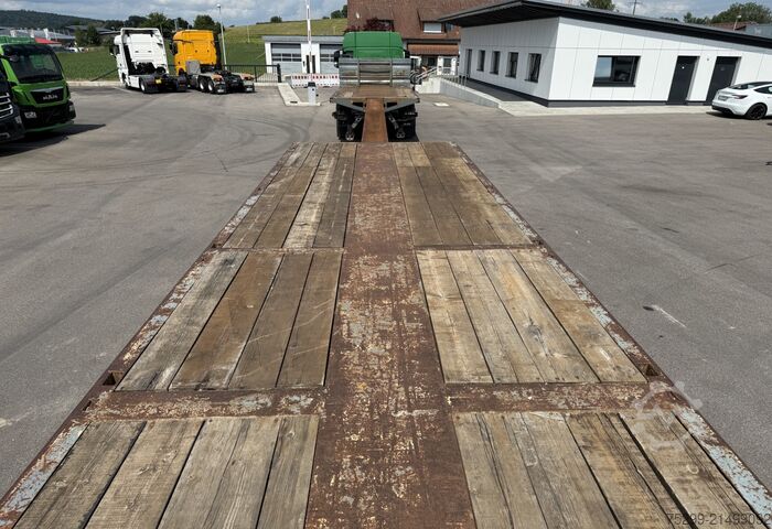 Semiremorcă deschisă Goldhofer Typ SPZ-DI2 Tele / Swiss-Vehicle