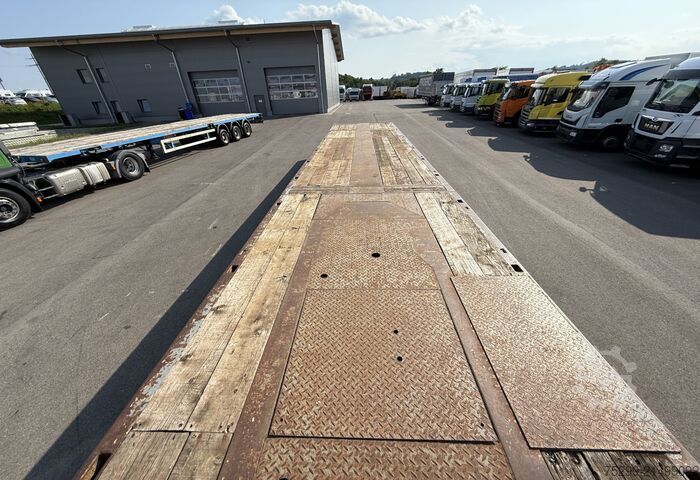 Semiremorcă deschisă Goldhofer Typ SPZ-DI2 Tele / Swiss-Vehicle