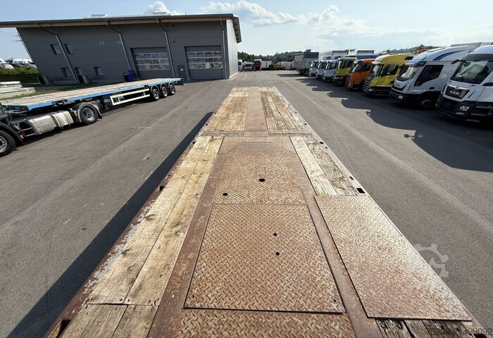 Semiremorcă deschisă Goldhofer Typ SPZ-DI2 Tele / Swiss-Vehicle