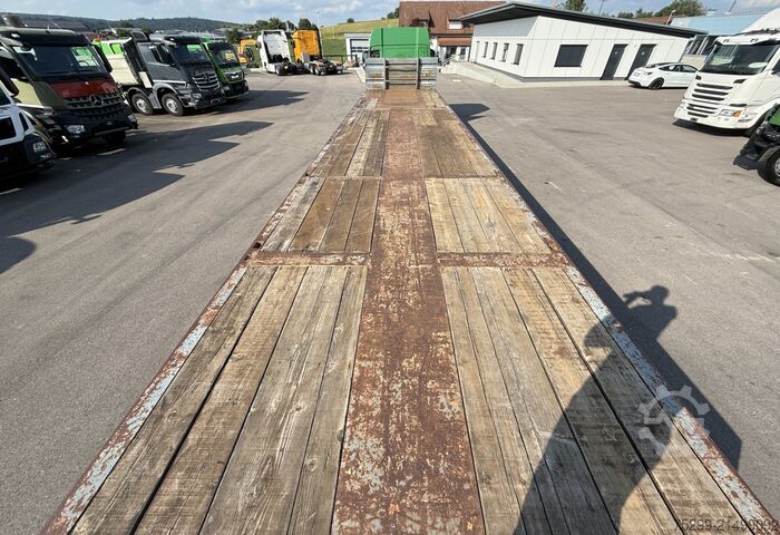 Semiremorcă deschisă Goldhofer Typ SPZ-DI2 Tele / Swiss-Vehicle