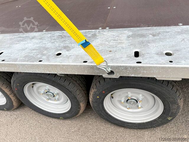  Brian James Trailers CONNECT 476-5522-35-3-12 | TRIDEM | ANKIPPBAR | RAMPEN 550X229CM 3500KG HOCHLADER | SCHWARZ
