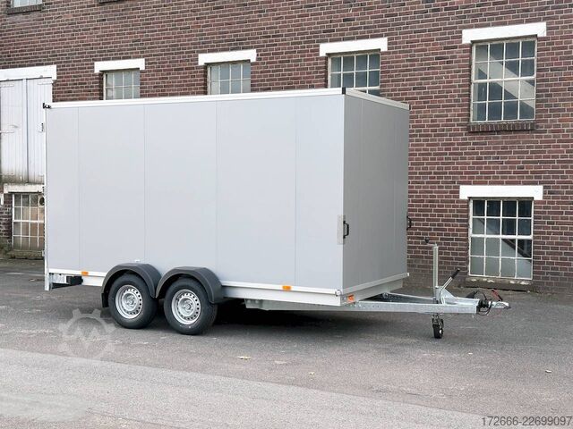 Boxtrailer Vezeko TK C 27.40 | SILBER 405X184X205CM 2700KG KOFFERANHÄNGER