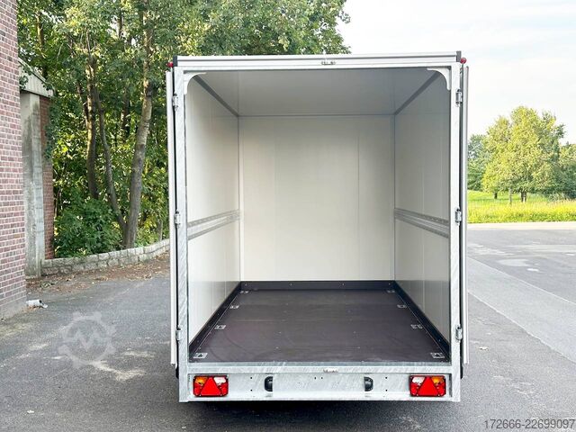 Boxtrailer Vezeko TK C 27.40 | SILBER 405X184X205CM 2700KG KOFFERANHÄNGER