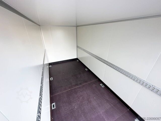 Boxtrailer Vezeko TK C 27.40 | SILBER 405X184X205CM 2700KG KOFFERANHÄNGER