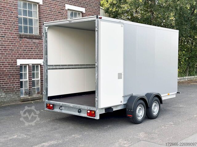 Boxtrailer Vezeko TK C 27.40 | SILBER 405X184X205CM 2700KG KOFFERANHÄNGER